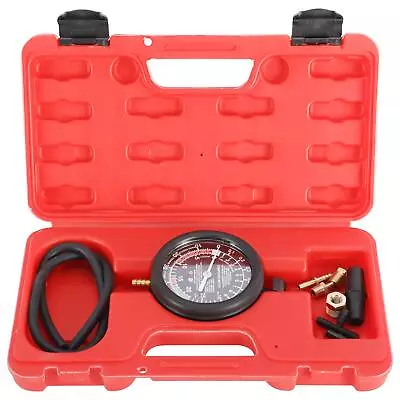 $20.69 • Buy Fuel Pump And Vacuum Tester Gauge Leak Carburetor Pressure Diagnostics Tool Kit
