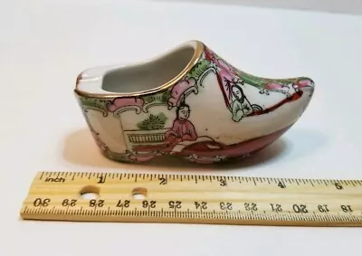 Vintage Miniature Ceramic Pointed Toe Shoe Figurine  • $9.75