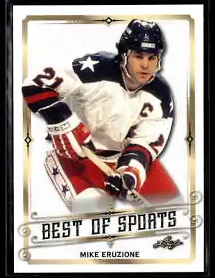 2018 Leaf Best Of Sports Mike Eruzione Team USA Hockey • $6.99