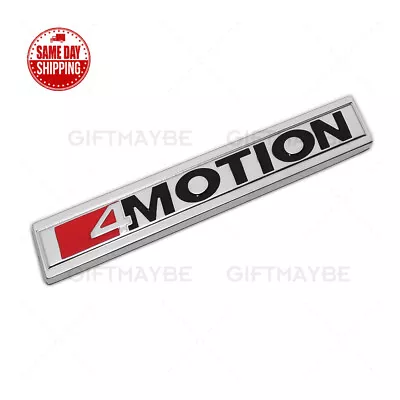 $14.99 • Buy Volkswagen 4Motion Trunk Deck Lid Rear Liftgate Badge Sport Letter Emblem For VW