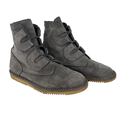 Mark Mcnairy Grey Nubuck Boots Oliberte Mens Sz 41 EUR Sz 8 US • $35.99