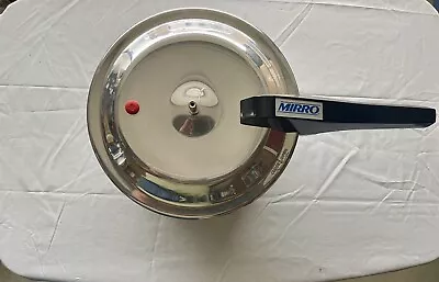 Vintage MIRRO-MATIC 4 Qt Pressure Cooker M-0534-11 USA  Unused Jiggler Rack Seal • $22