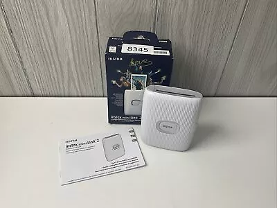 Fujifilm Instax Mini Link 2 Smartphone Printer - Clay White • $54.99