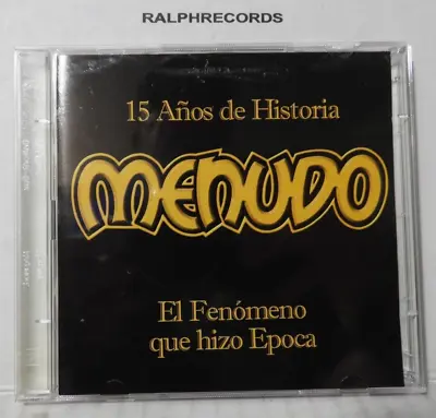 MENUDO  15 Años De Historia  (El Fenomeno Que Hizo Epoca) 1998 (BMG)  2 CD EX/EX • $29.99