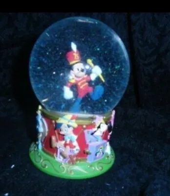 Disney Mickey Mouse 75th Anniversary Marching Band Snow Water Globe • $7.99