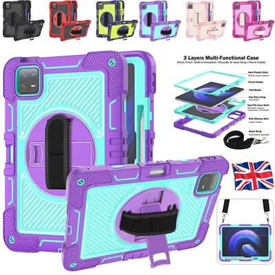 For Xiaomi Mi Pad 6 / Mi Pad 6 Pro 11  Kids Shockproof Straps Stand Case Cover • £6.95