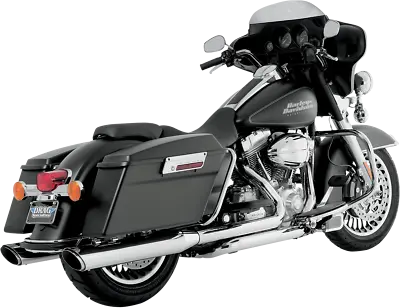 Vance & Hines Twin Slash Slip-On Mufflers Fits 1995-2021 Harley Touring 16763 • $499.99