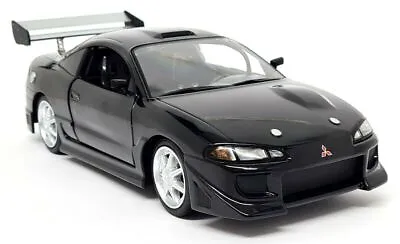 Greenlight 1/18 - 1995 Mitsubishi Eclipse Black Diecast Model Car • $126.31