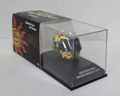 Model Helmet 1:8 Minichamps Valentino Rossi Moto Yamaha Mugello 2014 Die Cast • £62.10