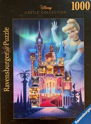 *RAVENSBURGER Cinderella Castle Collection ^COMPLETE^ Jigsaw Puzzle 1000 Pieces • $14