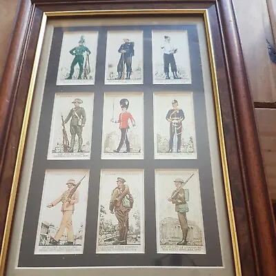 Players Uniforms Of The Territorial Army Quality Framed Card Selection  • £30