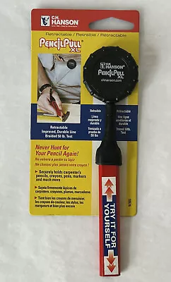 CH Hanson 10574 Retractable Pencil Pull XL Carpenter Crayon Marker Pen Holder • $9.95