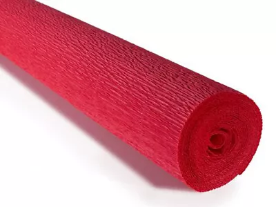 Crepe Paper Roll 180g (50 X 250cm) Scarlet Red (shade 580) • £3.99