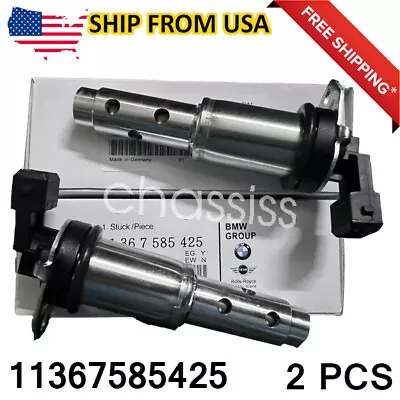 OEM 2PCS Variable Timing Control Valve Solenoid VVT Fit For BMW 328i X3 VANOS • $59.99