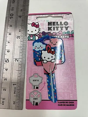 $7.99 • Buy  Hello Kitty  Rain Or Shine  Key Kwikset KW1 House Key Blank /by Sanrio Licensed