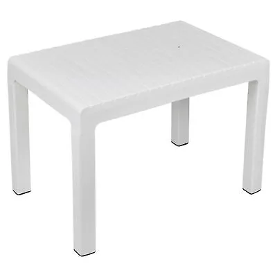 Garden Table Outdoor Bench Side Table Snack Food Drink Patio Furniture 40cmx60cm • £18.99