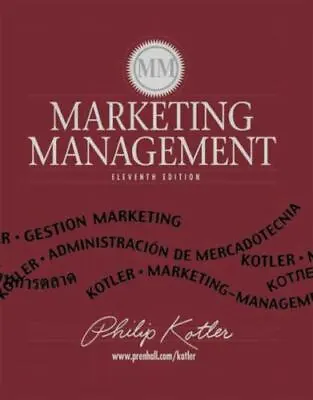Marketing Management By Kotler Philip • $6.99