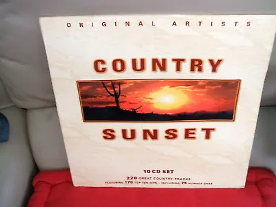 Two Country And Western  10 Cd Sets In Each • £14.99