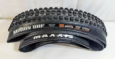 Maxxis Minion DHF MTB Tire 29 X 2.3 Tubeless Folding Black 3C Maxx Terra EXO • $60