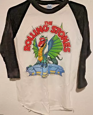 Vintage Oct.1981 Rolling Stones Concert Jersey Sleeves LG CU-Boulder Co. RARE! • $120