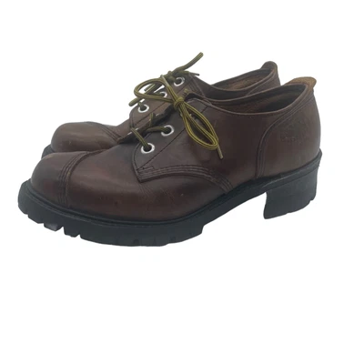 $75.99 • Buy NaNa Industrial Boots Womens Size 8.5 90's Punk Alternative Y2K Leather Lace Up