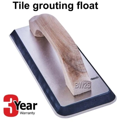 £8.79 • Buy Grouting Float Tiling Tool Grout Spreader Tile Trowel Wall Floor Grounting G1670