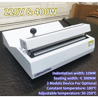 220V 30CM Dental Sterilization Bag Sealer Sealing Disinfection Packaging Machine • £174.98