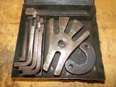 Vintage Plomb Tools Universal Wheel Hub Puller Set 4001 W/Steel Box • $49.99