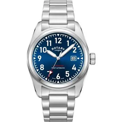Rotary Commando Men's Watch Blue Dial Automatic GB05470/52 • £169