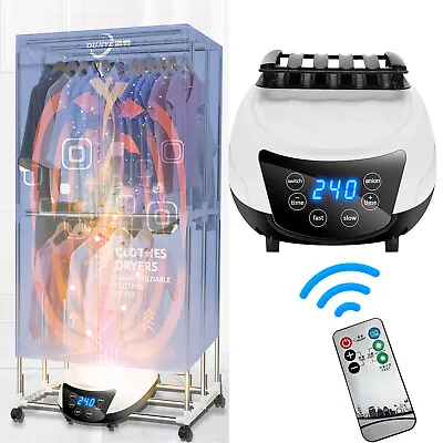 2300W Heated Clothes Horse Dryer Electric Washing Laundry Airer Dryer Only Dry • $37.99