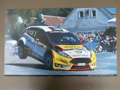 RALLY FORD FIESTA R5 Sumava Rally Poster • $6.35