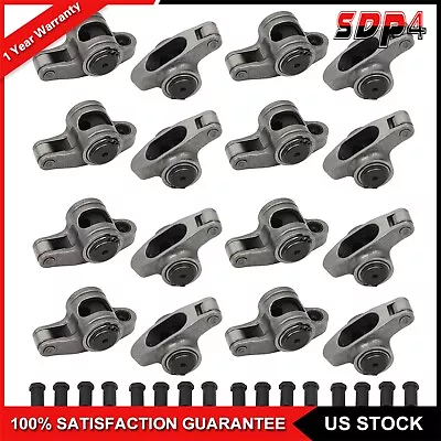 For Chevy 400 350 327 305 Studs Stainless Steel Roller 1.6 Ratio 3/8  Rocker Arm • $119.88