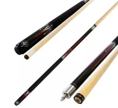 Formula Sports Maple 9 Ball RED Timber Pool Snooker Billiard Cue 58  Inch • $69.95