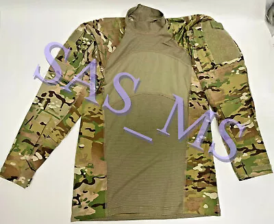 Usgi Multicam Fire Resistant Army Combat Shirt Fr Large Nwt • $44.99