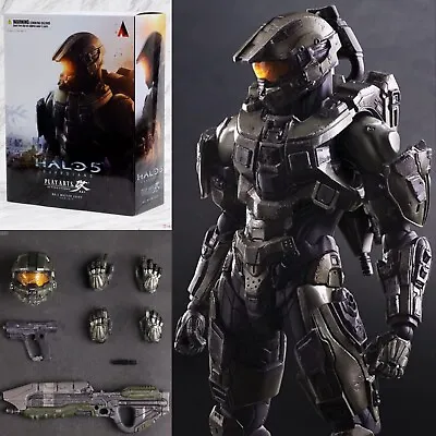 HALO 5 Play Arts Kai Guardians Master Chief Joint Movable Action Figure Toys 11  • $94.05