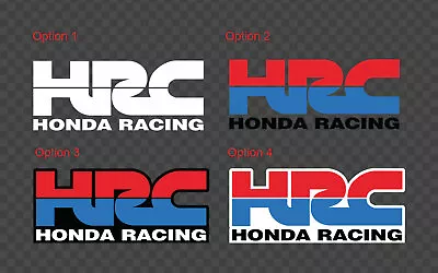 HONDA Racing HRC Sticker Decal Logo CBR Car Bumper Window • $7.99