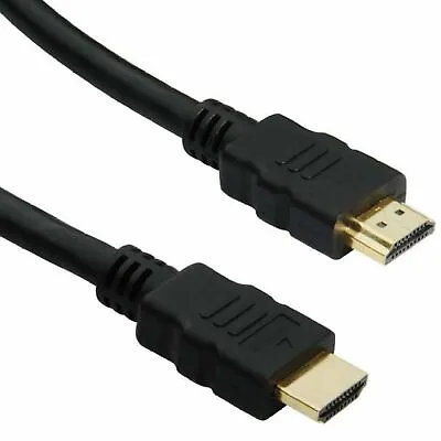 Long HDMI Cable 2.0 2160p HD 4K 3D Lead For PS3 PS4 XBOX ONE SKY TV LCD HDTV • £4.39