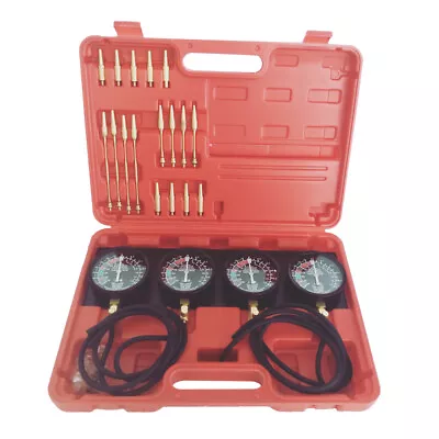 $79.05 • Buy Motorcycle Carb Carburetor 4-Carb Synchronizer Vacuum Balancer Gauge Tool