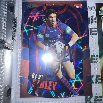 Kurt Gidley Signed 2009 Select Champions Jersey NRL Card Newcastle Knights • $5