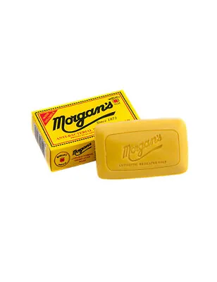 Morgans Anti-Bacterial Medicated Daily Deep Cleanses Face Soap 80g Retro Box • £4.95