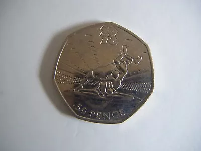 Collectable 50p Coin 2011 London Olympics Wrestling Circulated • £8