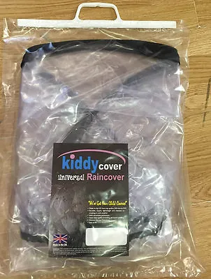 £19.95 • Buy Kiddycover Pushchair Raincover For 3 Wheeler Universal 3 Wheel Replacement Pvc