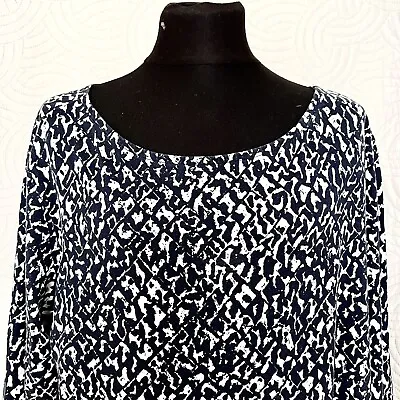 MARIMEKKO Peretta Datsa Top Tunic  3/4 Sleevee Size M Pockets • $16