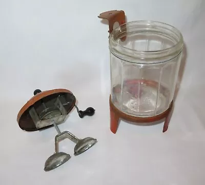 Vintage Wolverine Red Metal Glass Kid Toy Washing Machine ~ Parts / Repair • $29.99