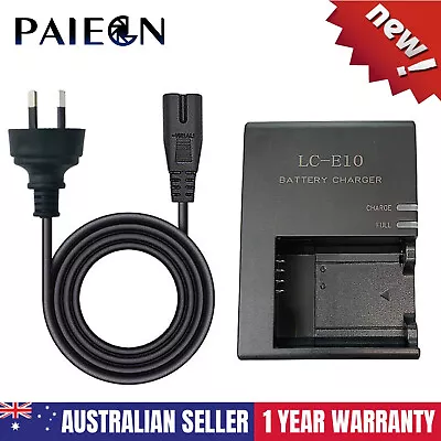 Paiegn Charger LC-E10 For Canon LPE10 X50 EOS 1100D 1200D 1300D T3 Camera AU • $25.99