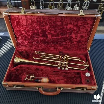 Vintage Martin Committee Trumpet Case Mouthpiece GAMONBRASS • $3889