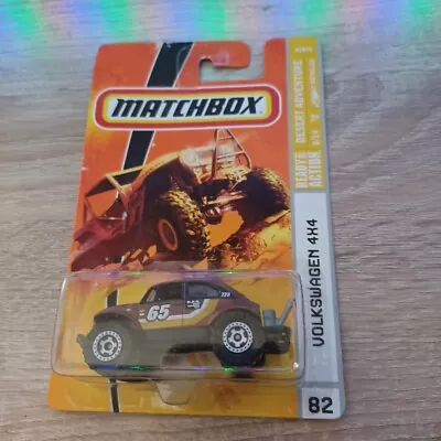 Matchbox 1/64 Diecast Desert Adventure Brown Volkswagen 4X4 • $3