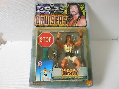 ToyBiz Action Figure WCW Wrath Bruisers World Championship Wrestling Toy Hobby • $67.62