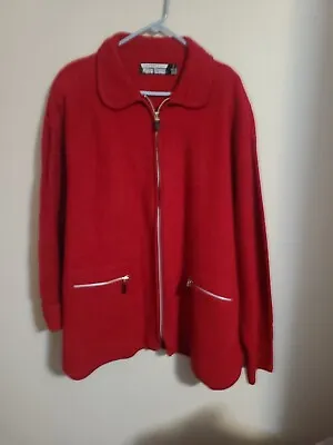 100% Wool Women's Vintage Coat - J. Percy For Marvin Richards - Size XL • $34.50