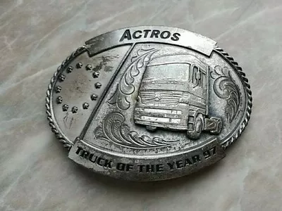 Old Vintage Mercedes Truck Driver Buckle • $32